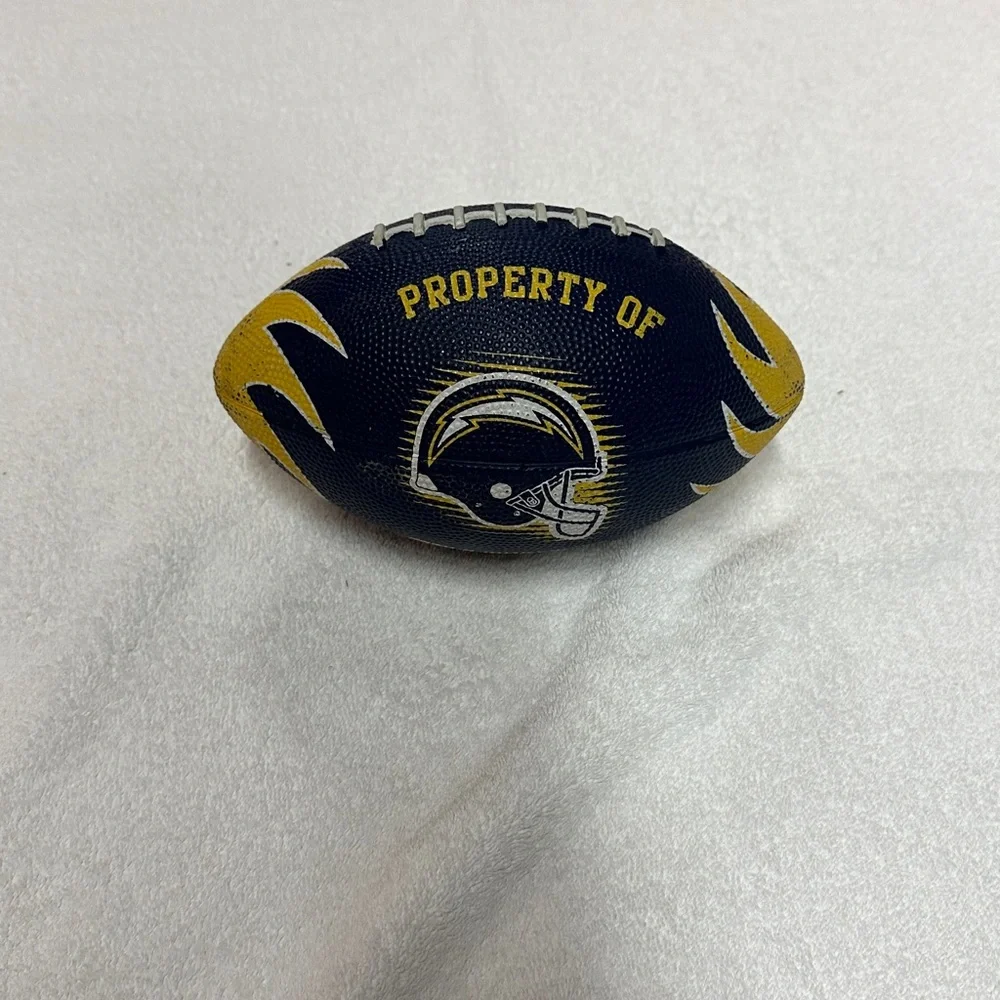 Mini Football Property of the Chargers